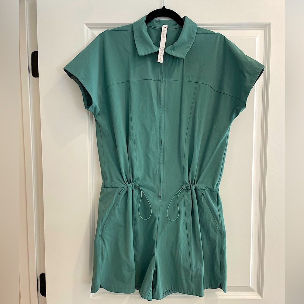 Lululemon Stretch Rib Pocketed Romper Sz. 6